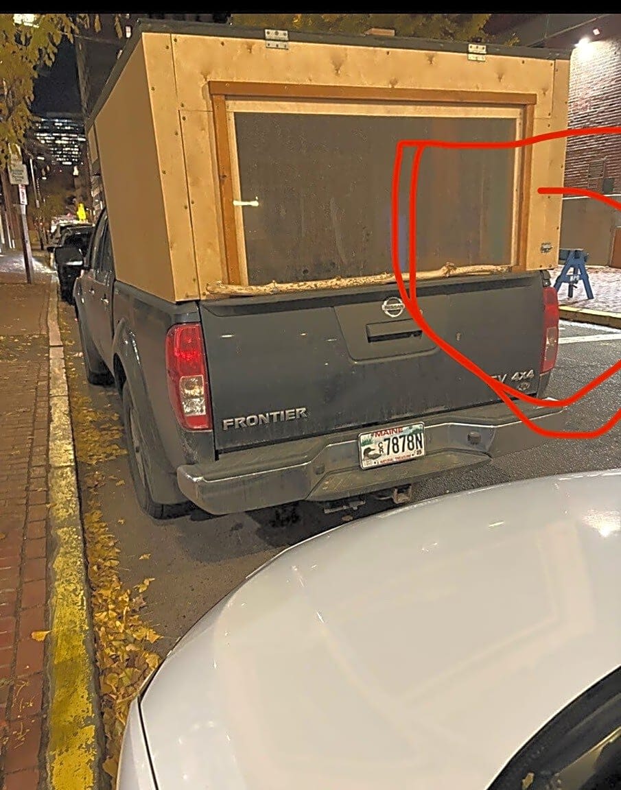 Image submitted with report