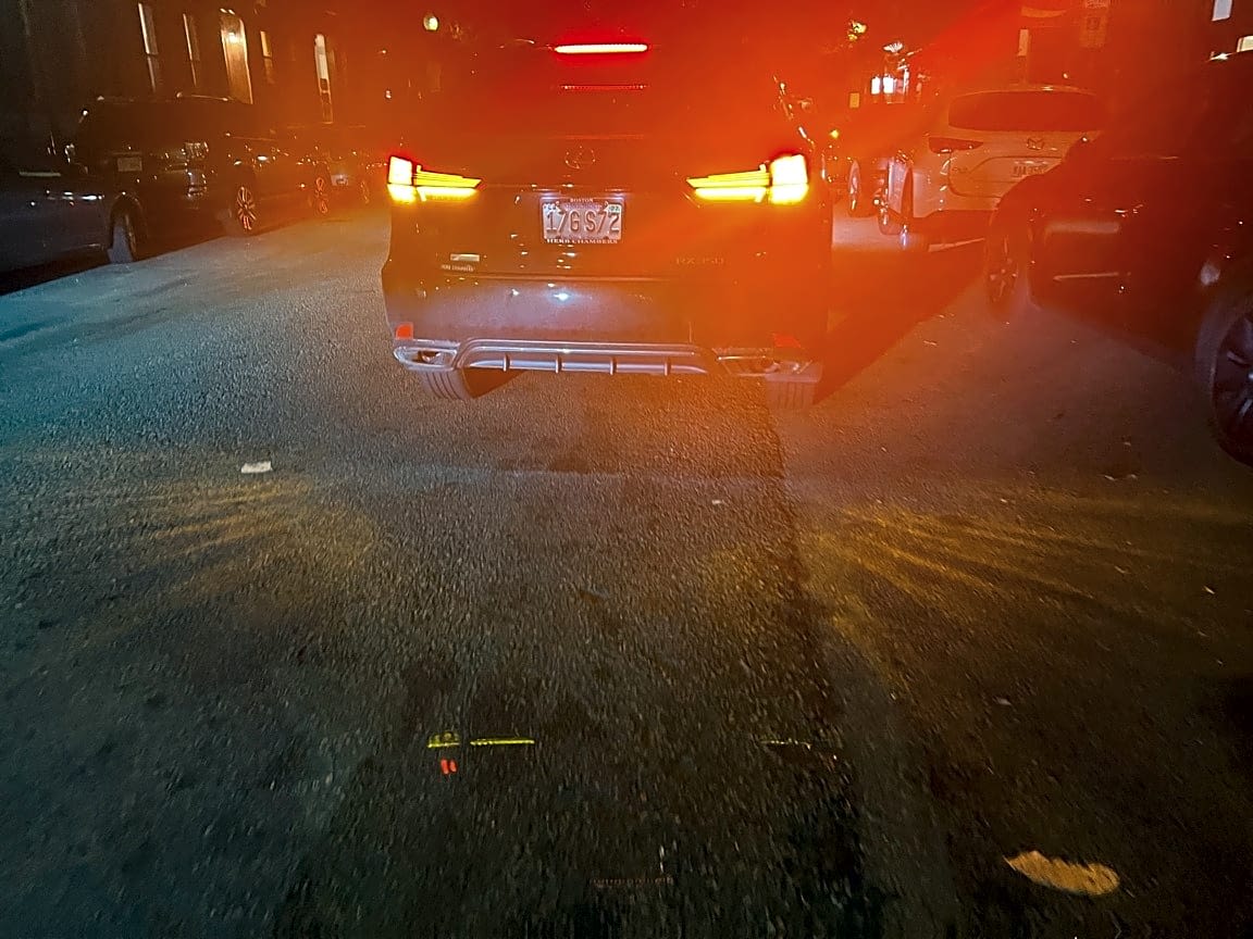 Image submitted with report