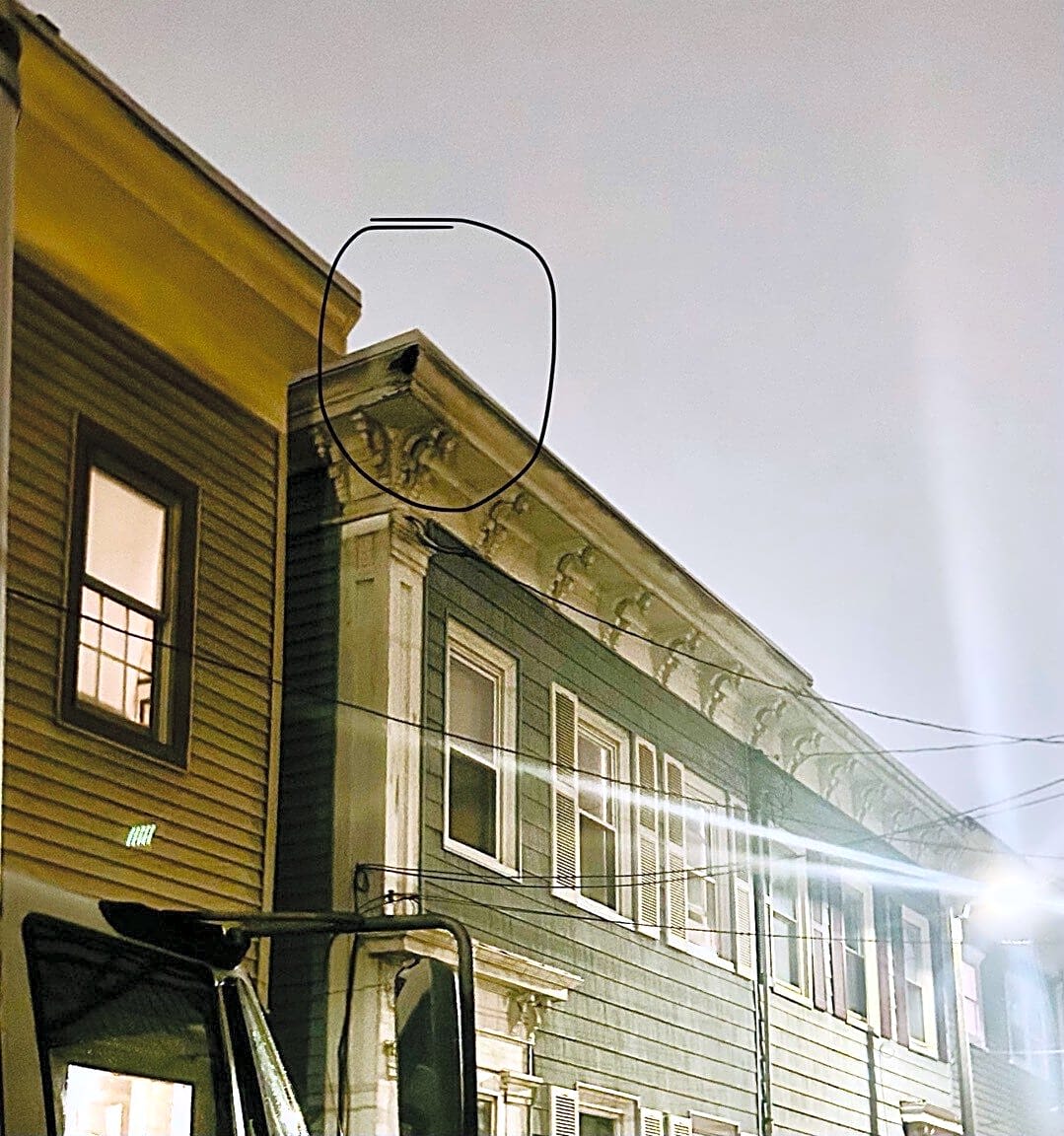 Image submitted with report