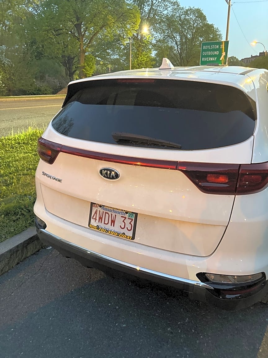 Image submitted with report