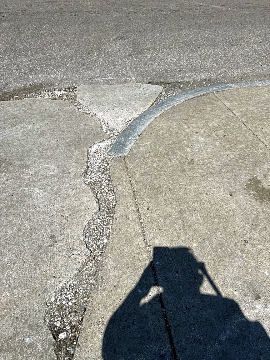 Image submitted with report