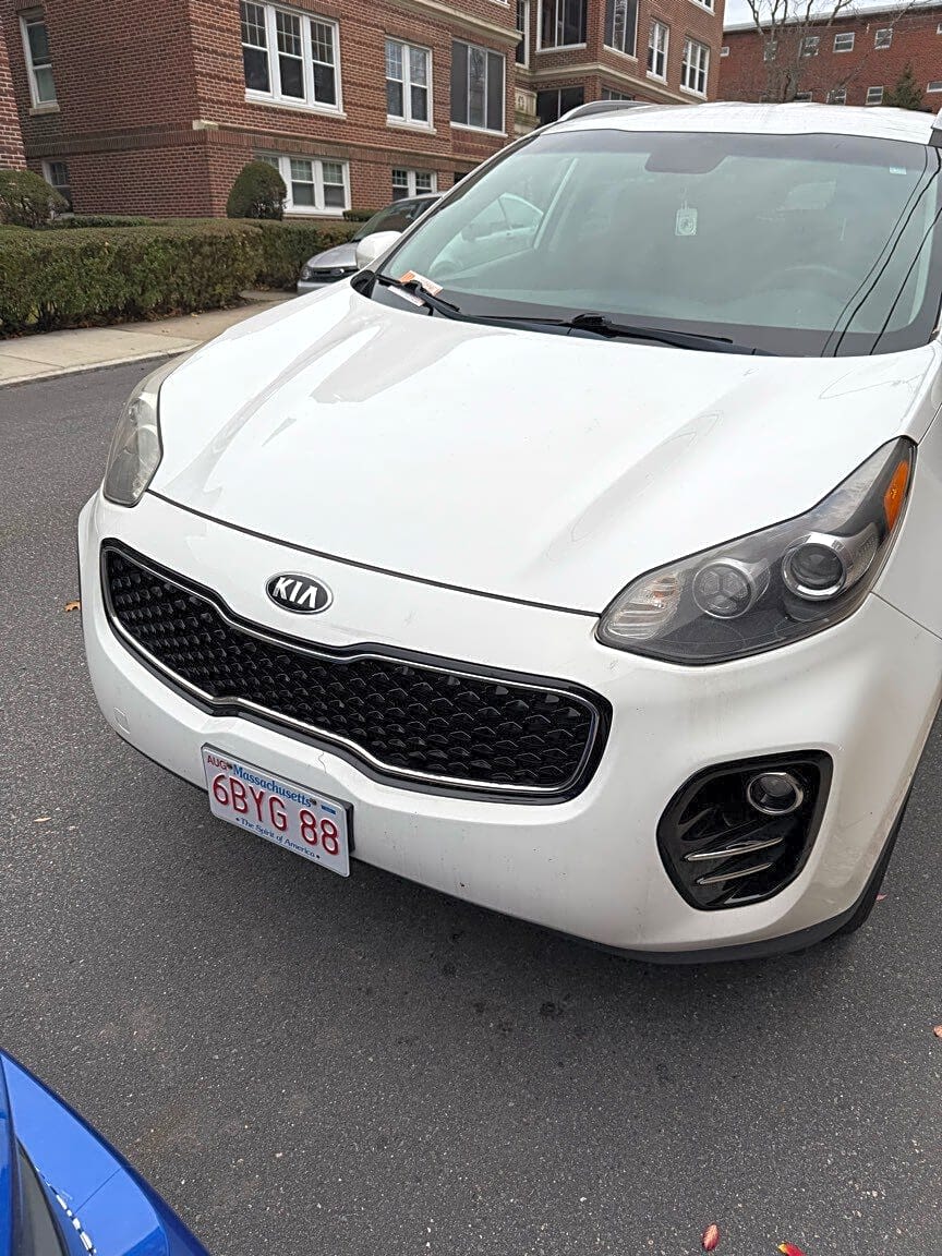 Image submitted with report