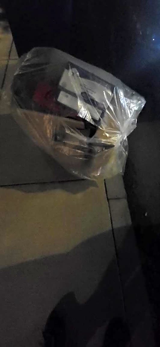 Image submitted with report