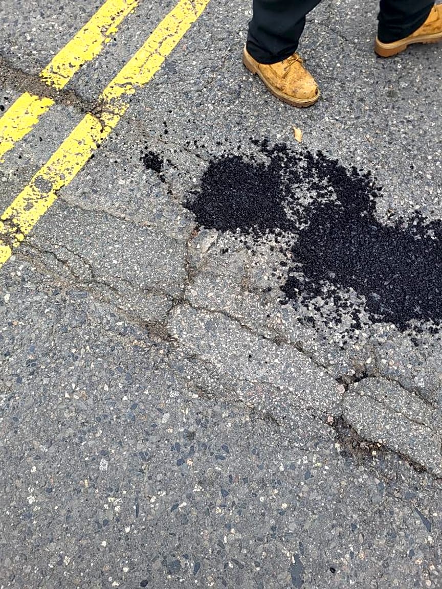 Image submitted with report