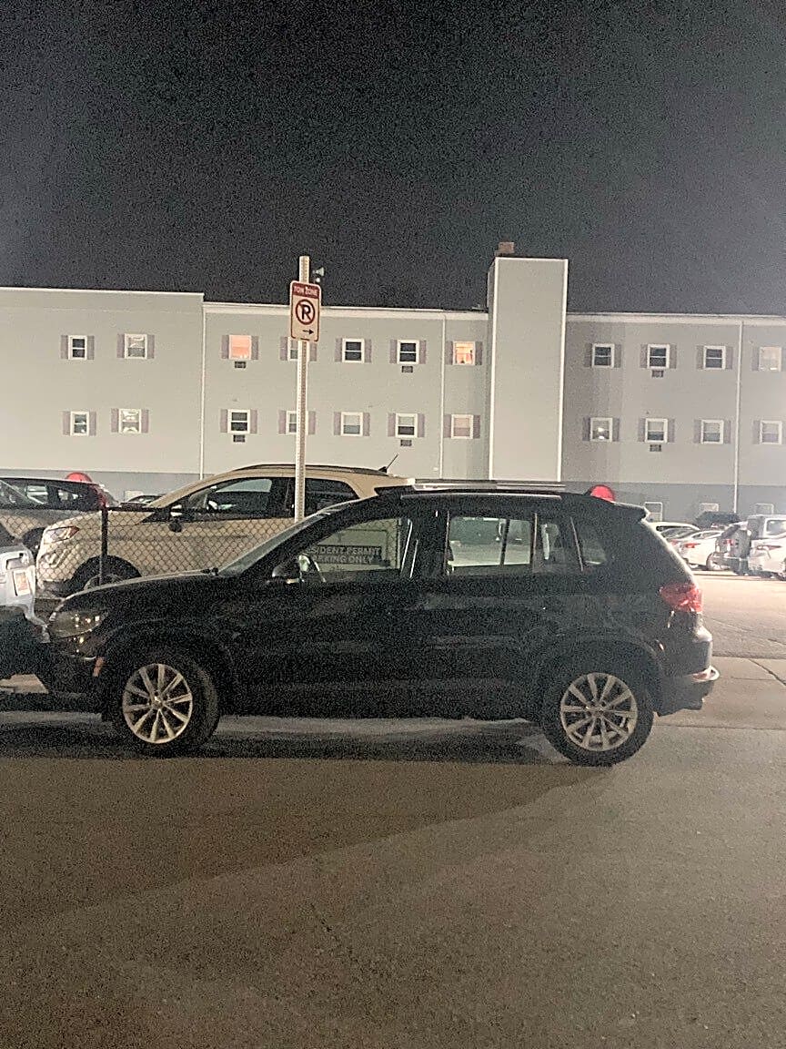 Image submitted with report