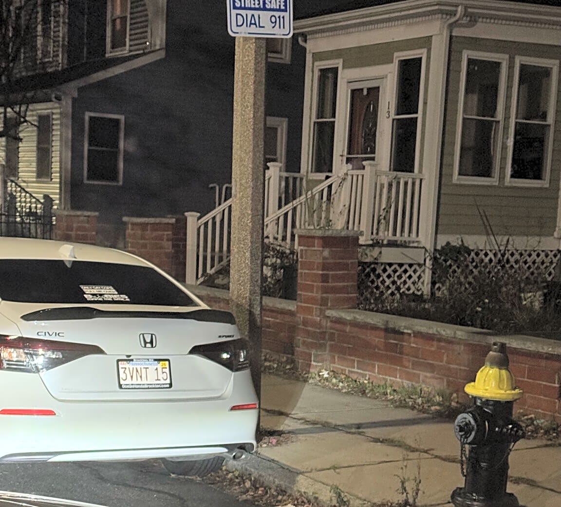 Image submitted with report