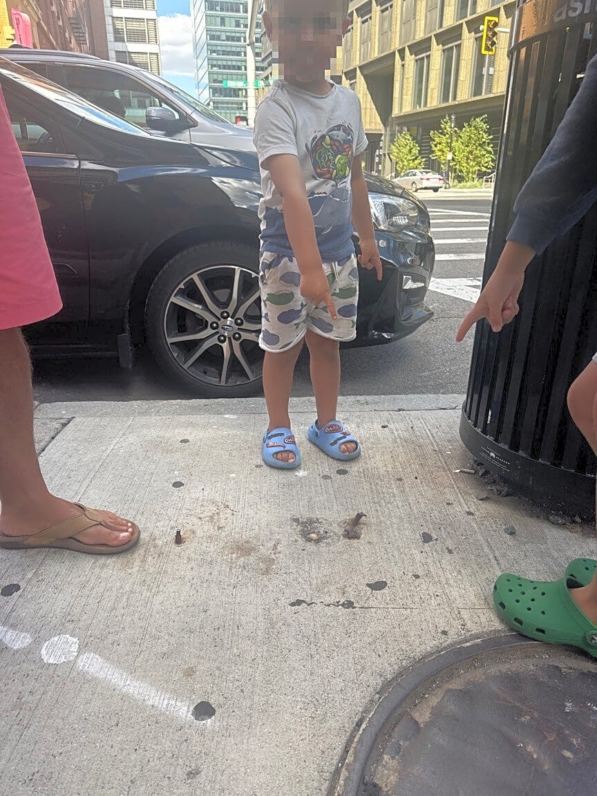 Image submitted with report