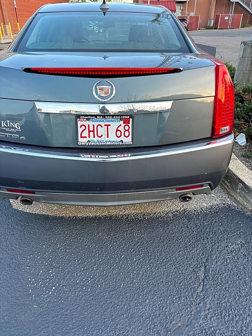 Image submitted with report