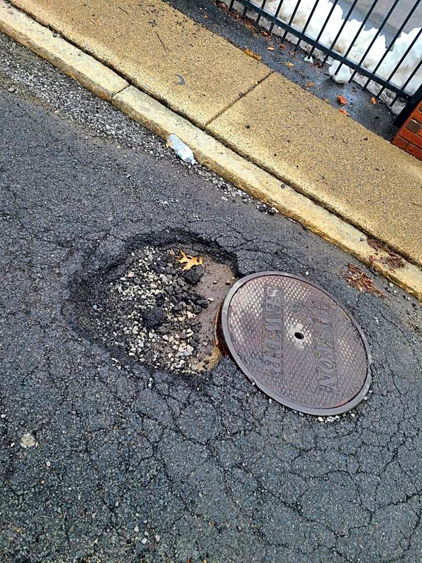 Image submitted with report