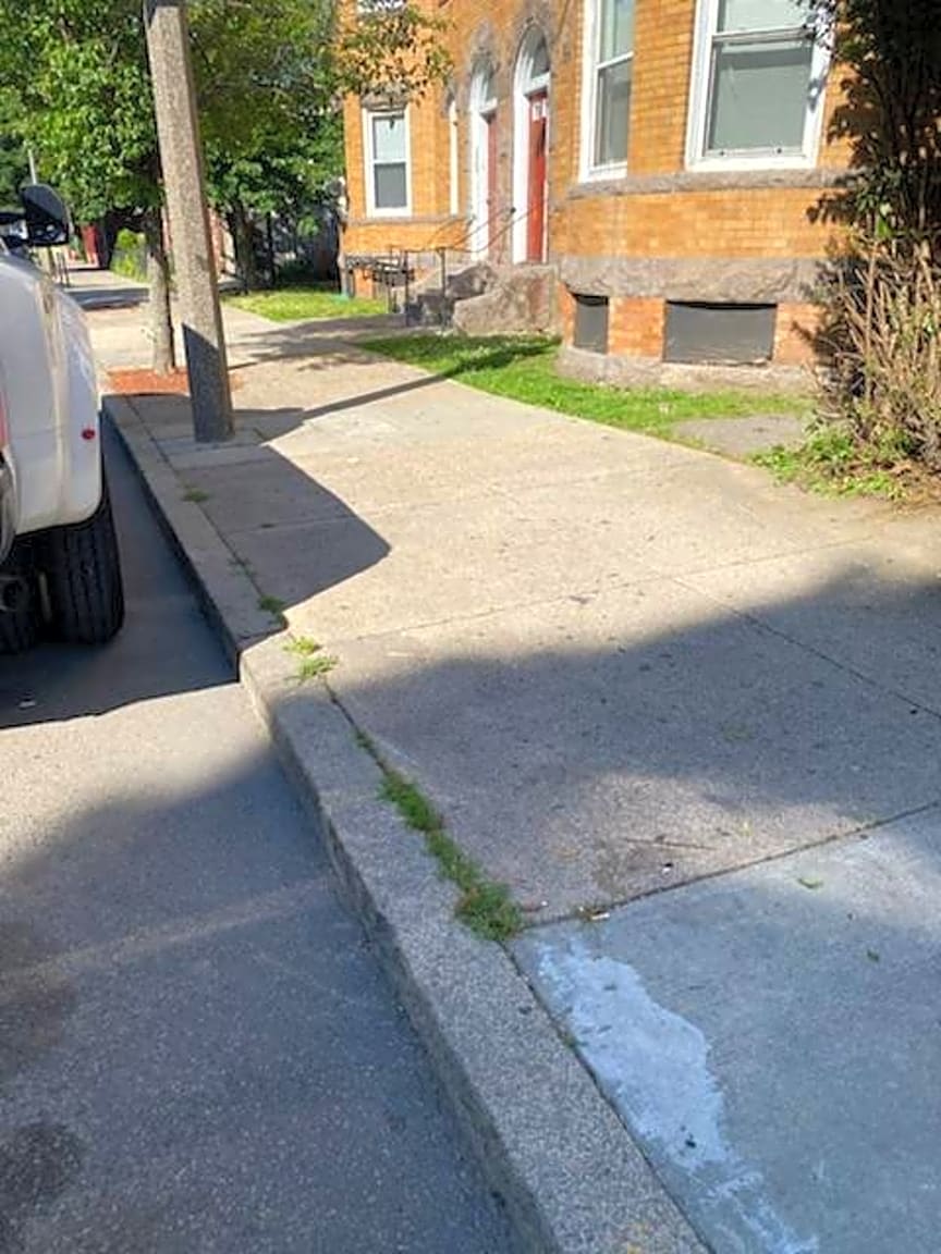 Image submitted with report