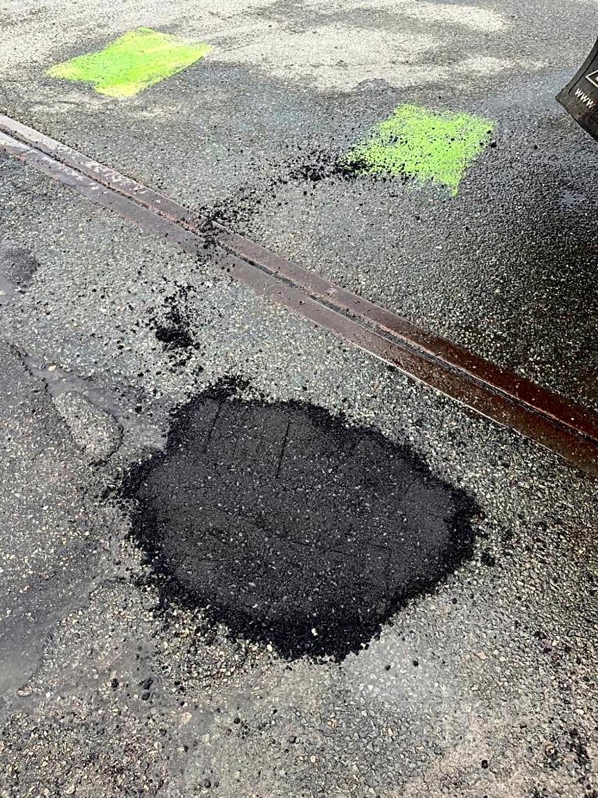 Image submitted with report