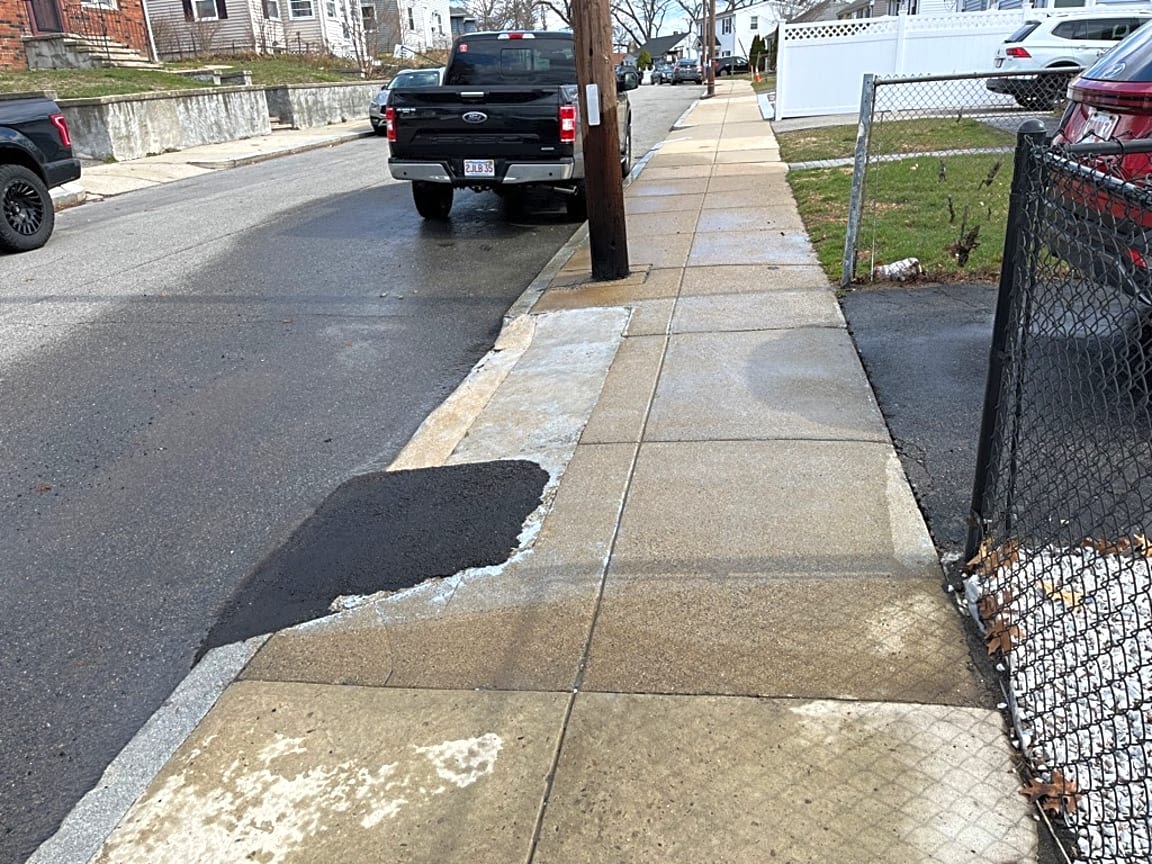 Image submitted with report