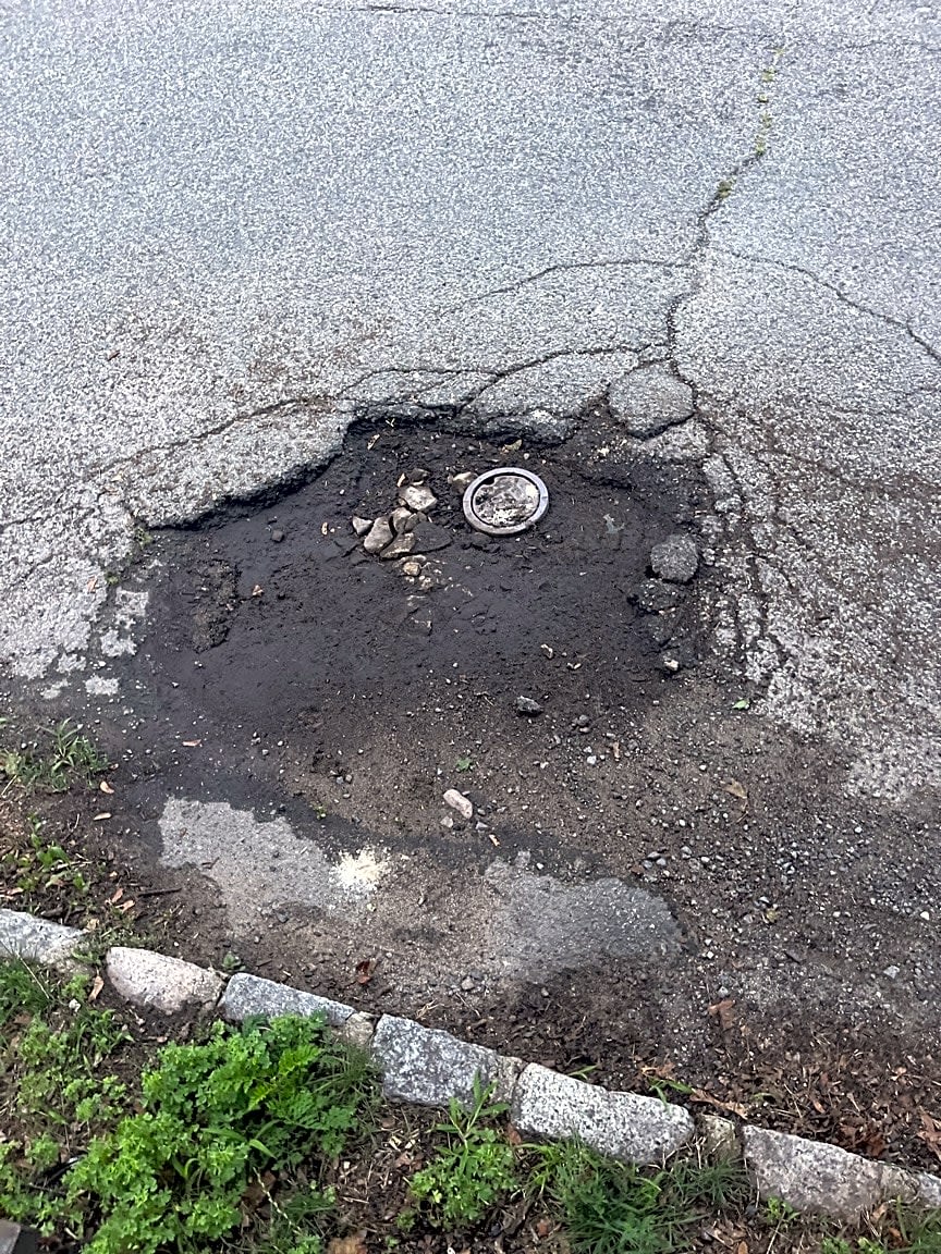 Image submitted with report