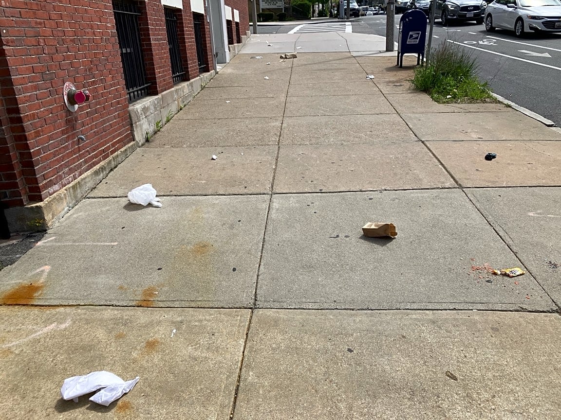 Image submitted with report