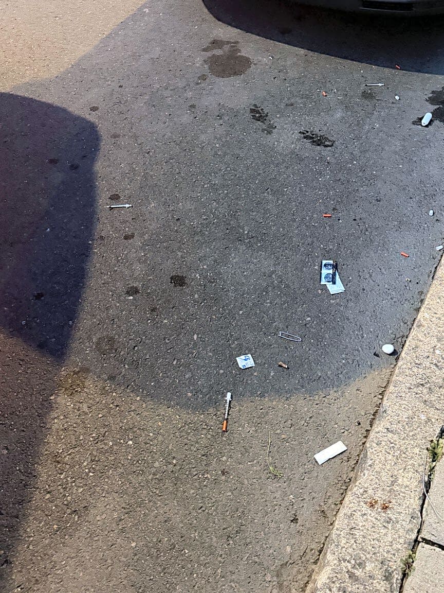 Image submitted with report