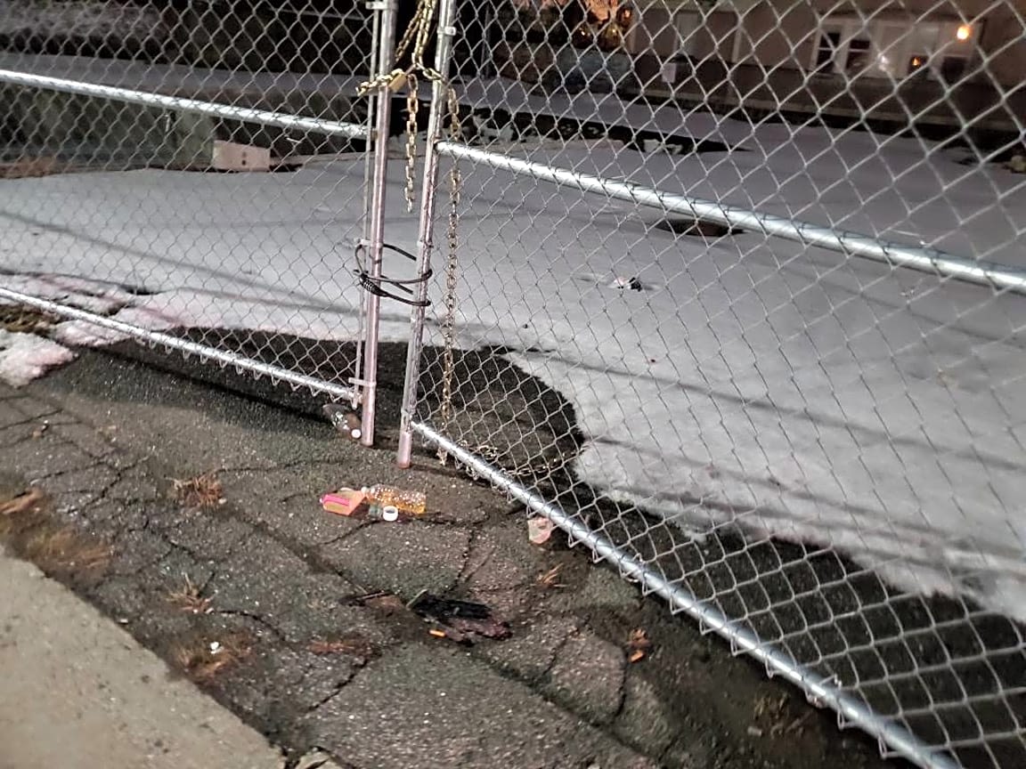 Image submitted with report