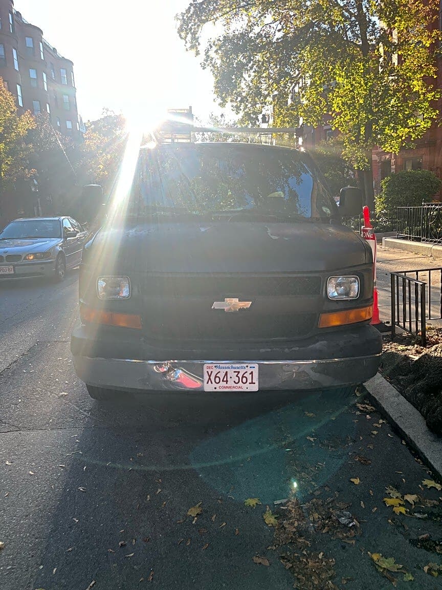 Image submitted with report