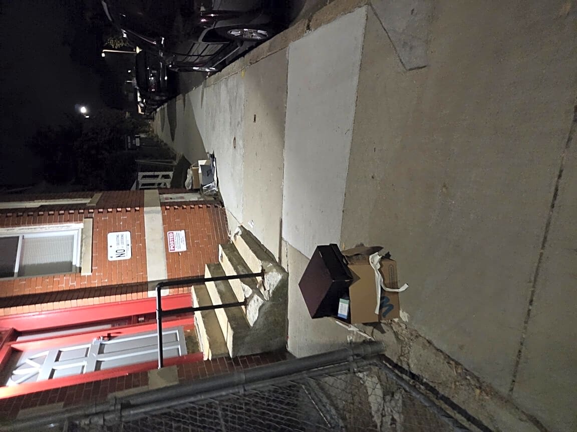 Image submitted with report