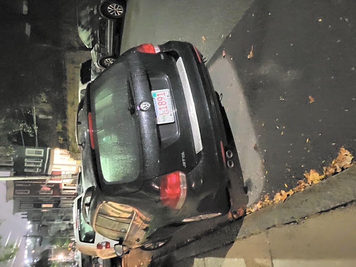 Image submitted with report