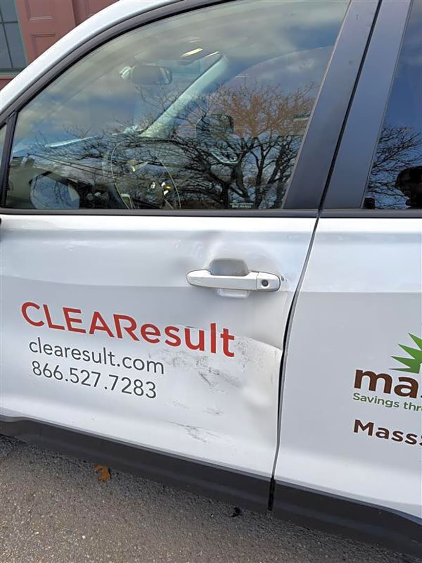 Image submitted with report