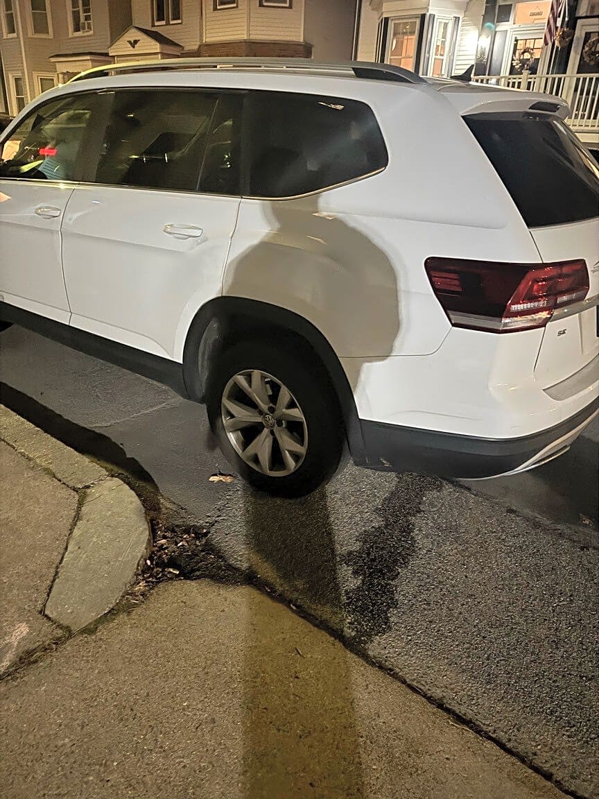 Image submitted with report