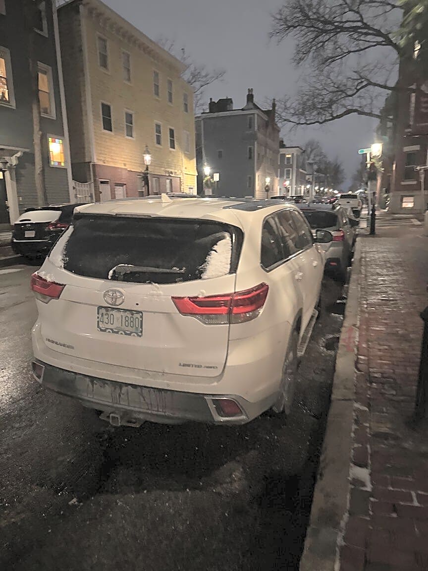 Image submitted with report