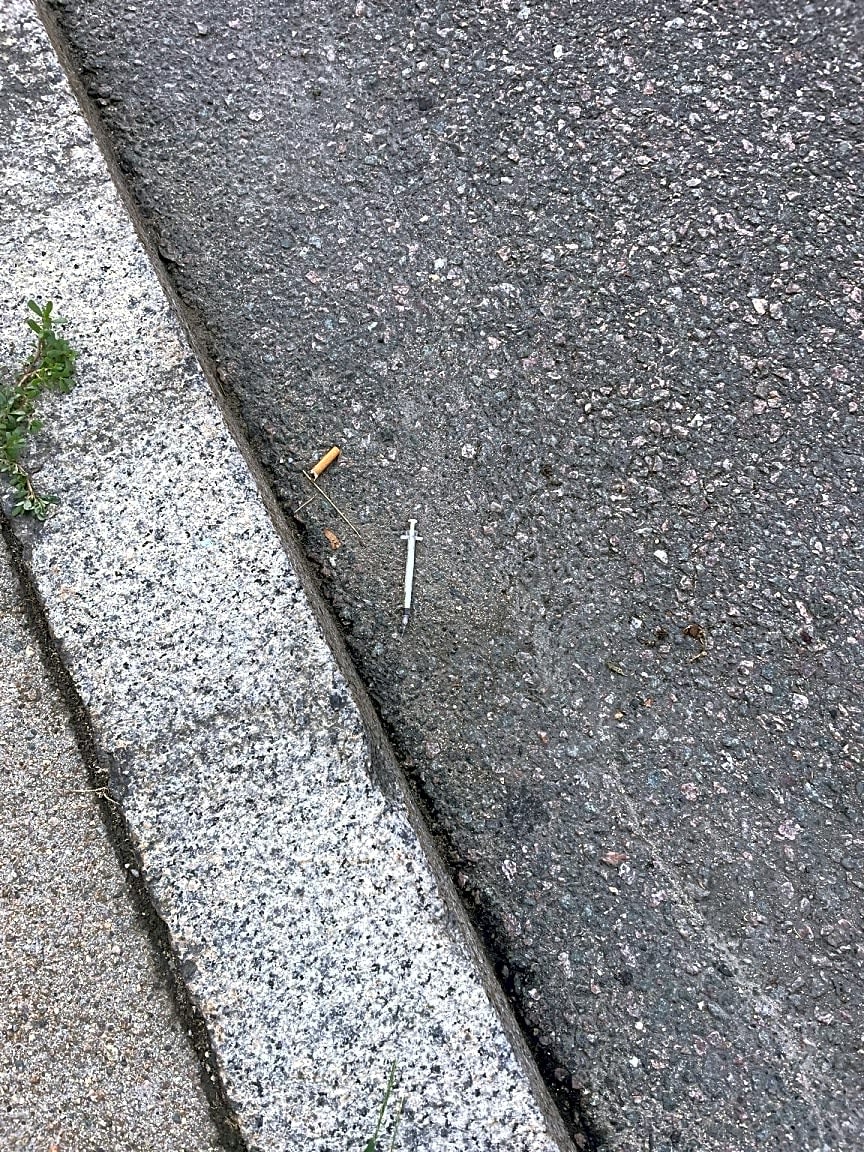 Image submitted with report