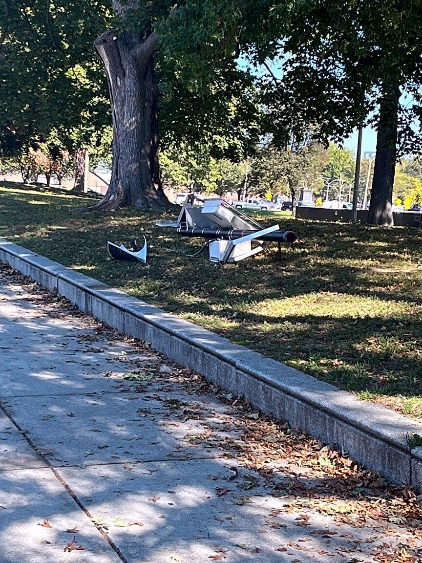 Image submitted with report