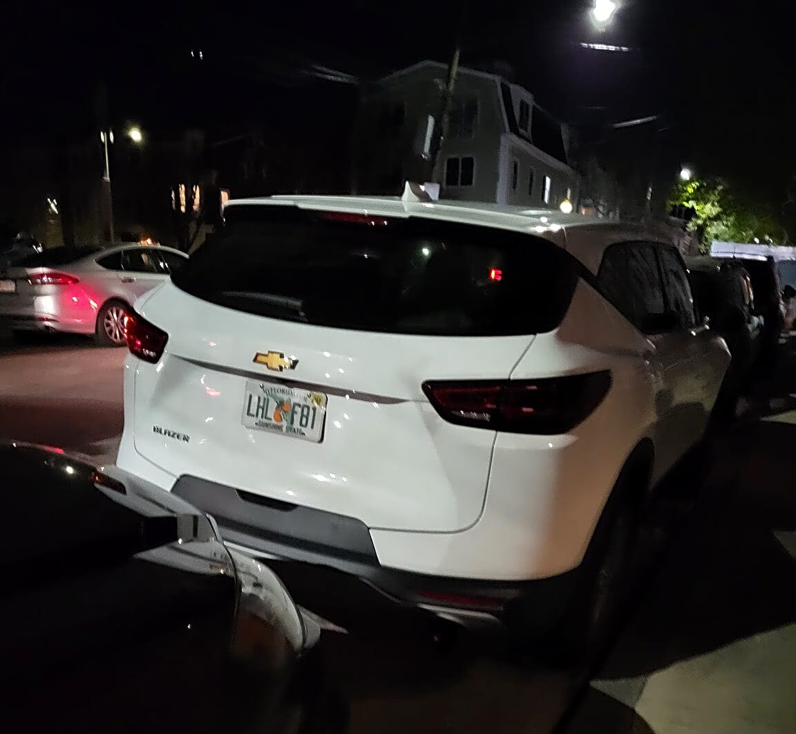 Image submitted with report