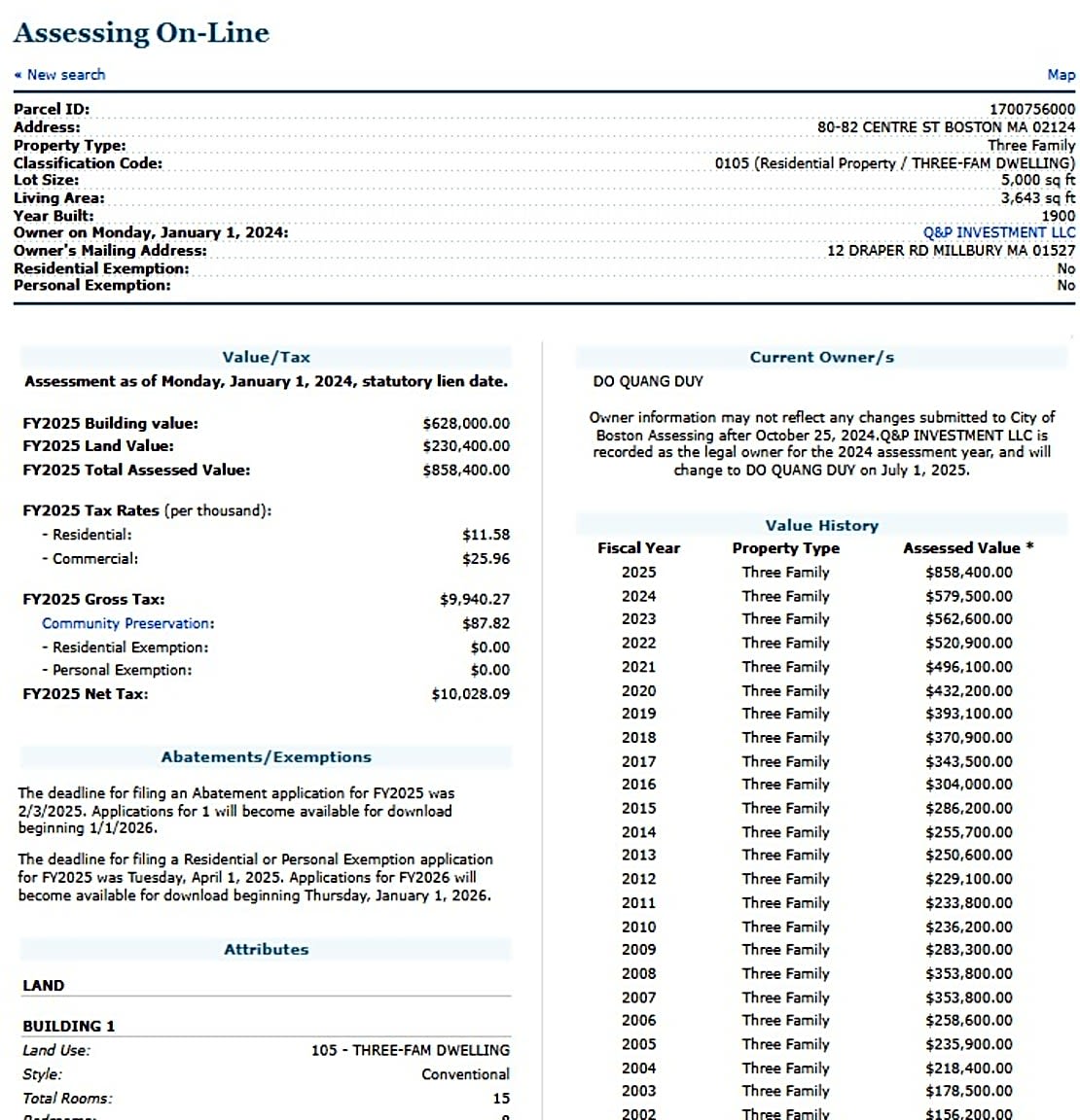 Image submitted with report
