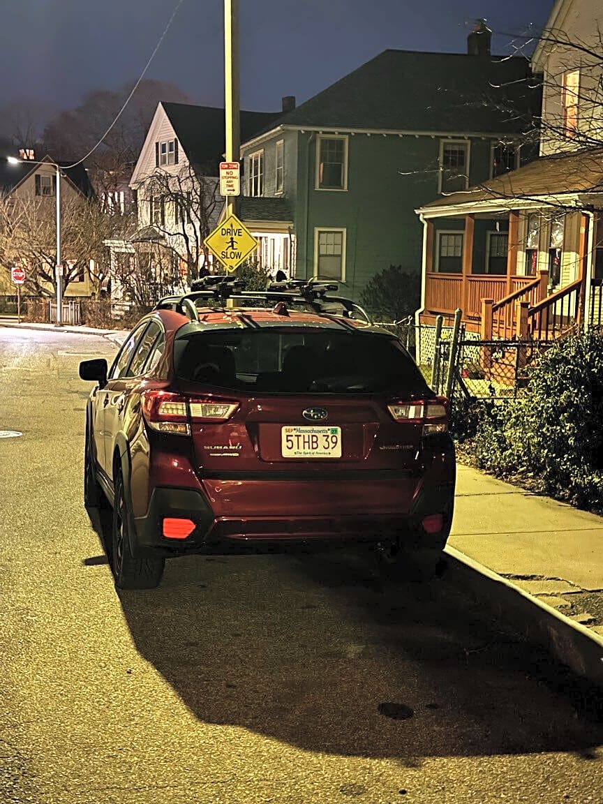 Image submitted with report