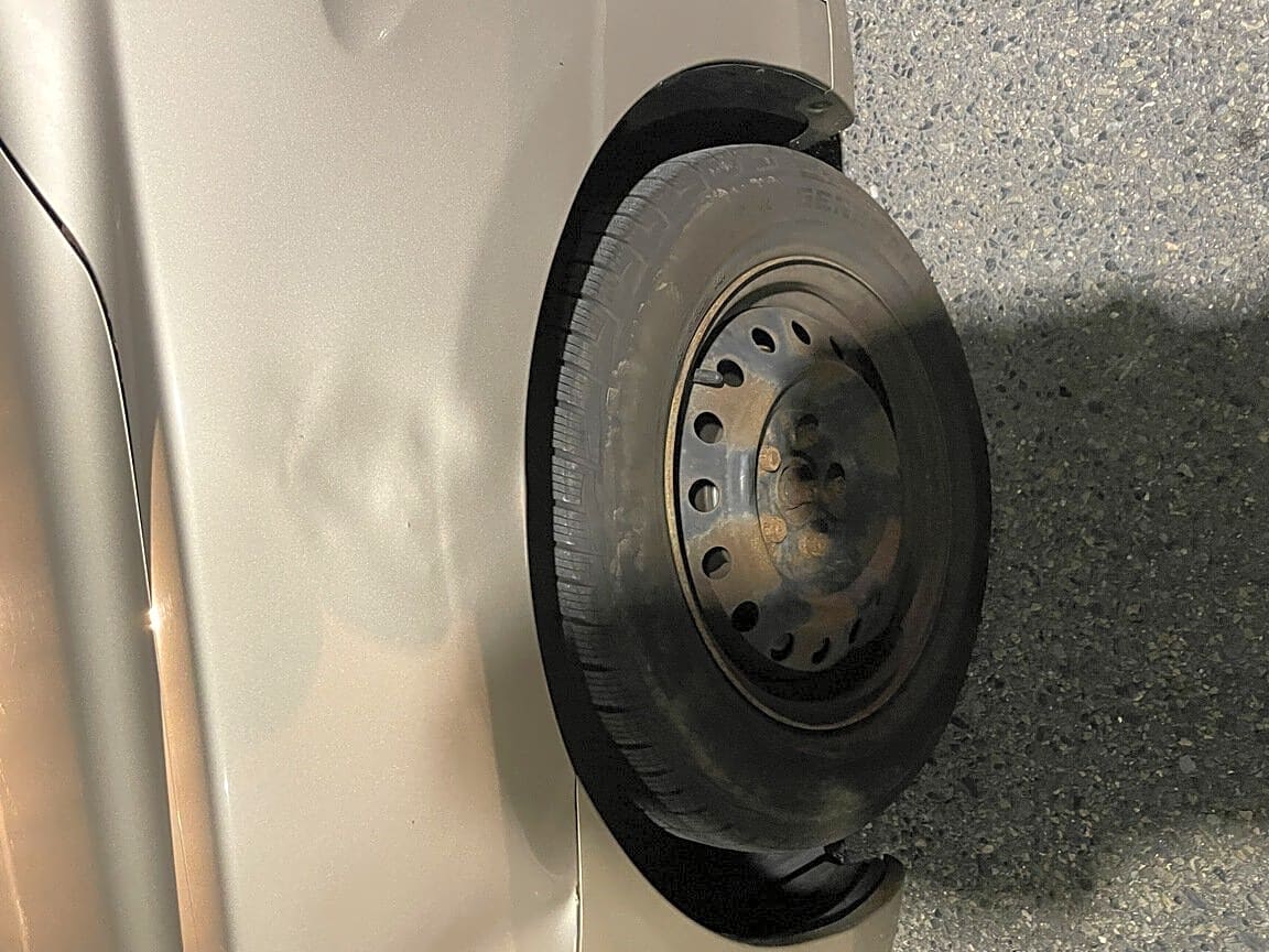 Image submitted with report