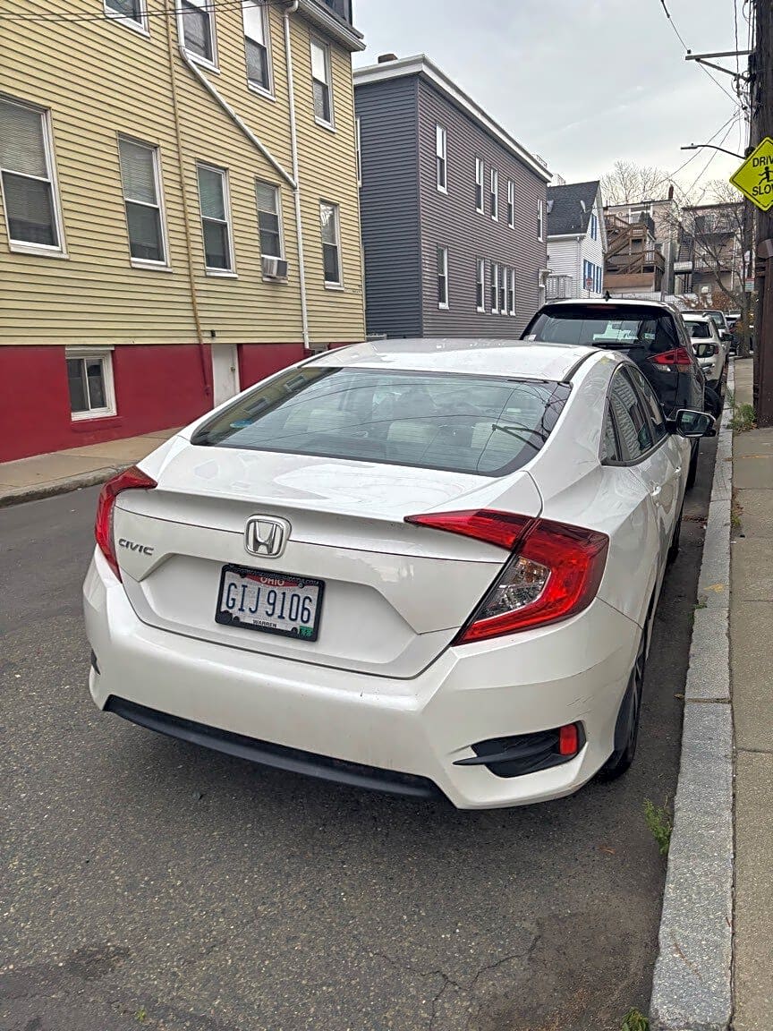 Image submitted with report