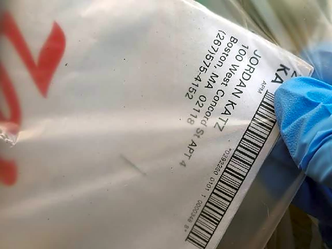 Image submitted with report