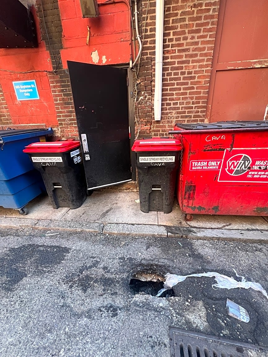 Image submitted with report