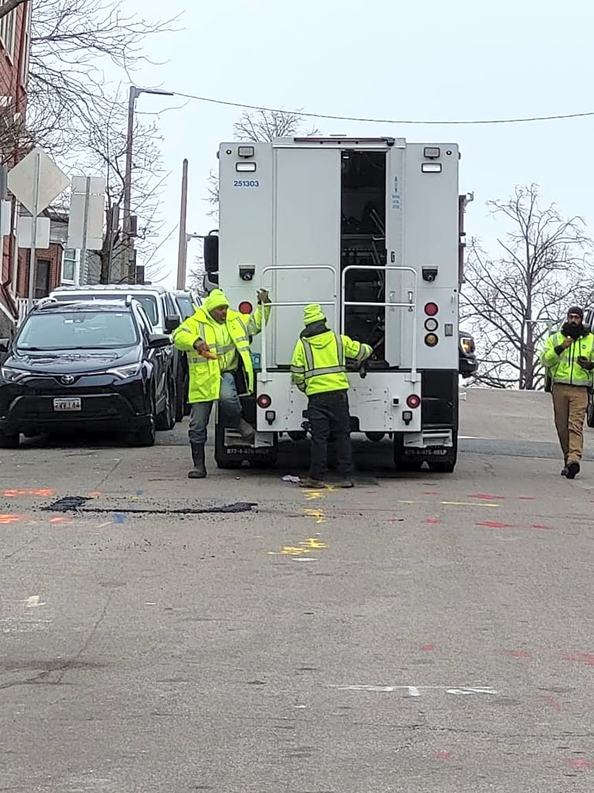 Image submitted with report