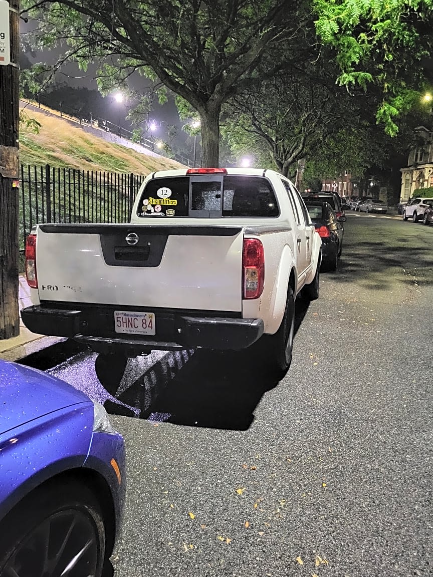 Image submitted with report