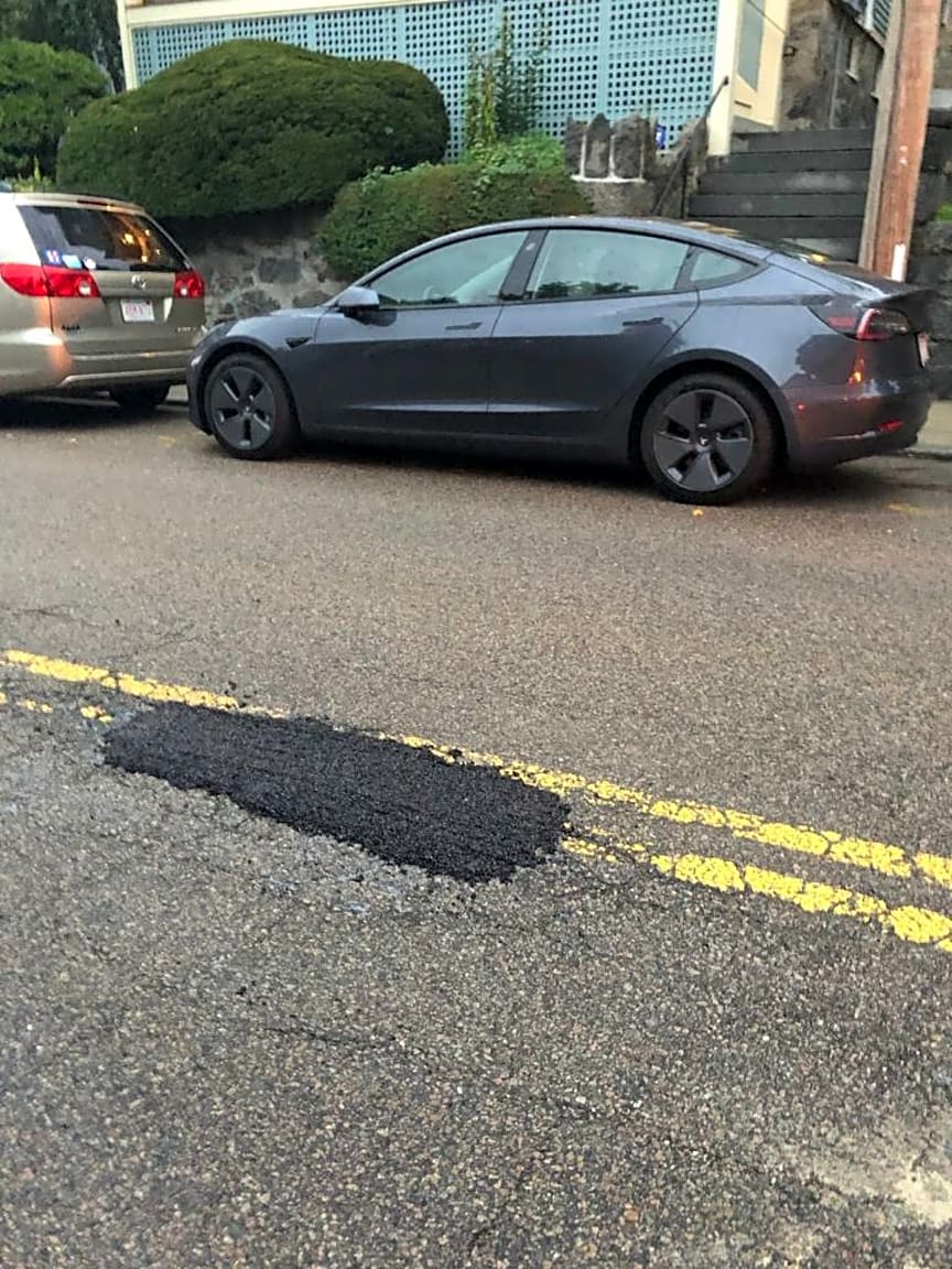 Image submitted with report