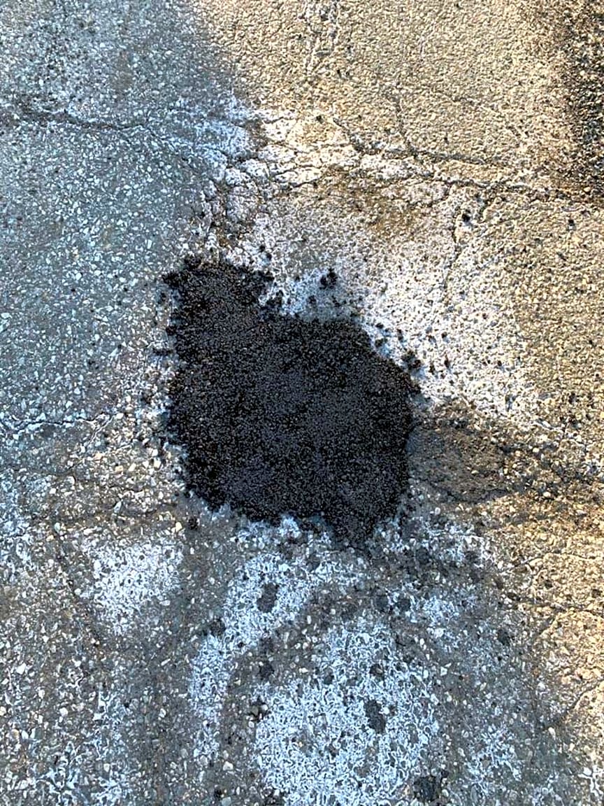 Image submitted with report