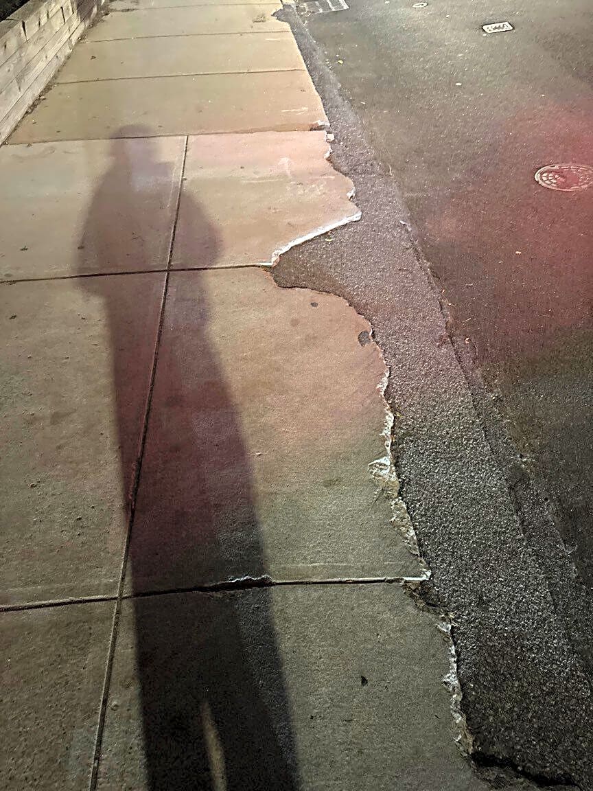 Image submitted with report