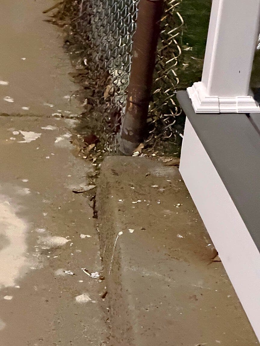 Image submitted with report