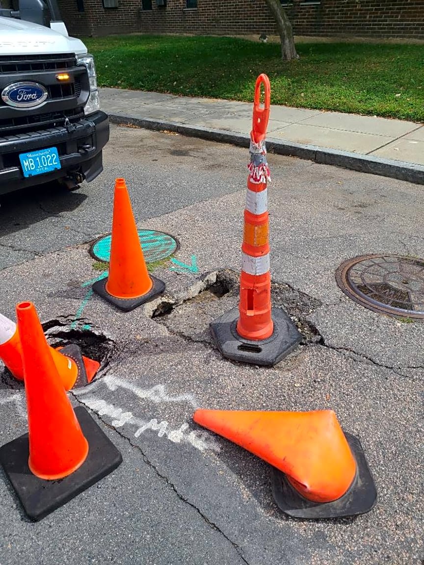 Image submitted with report