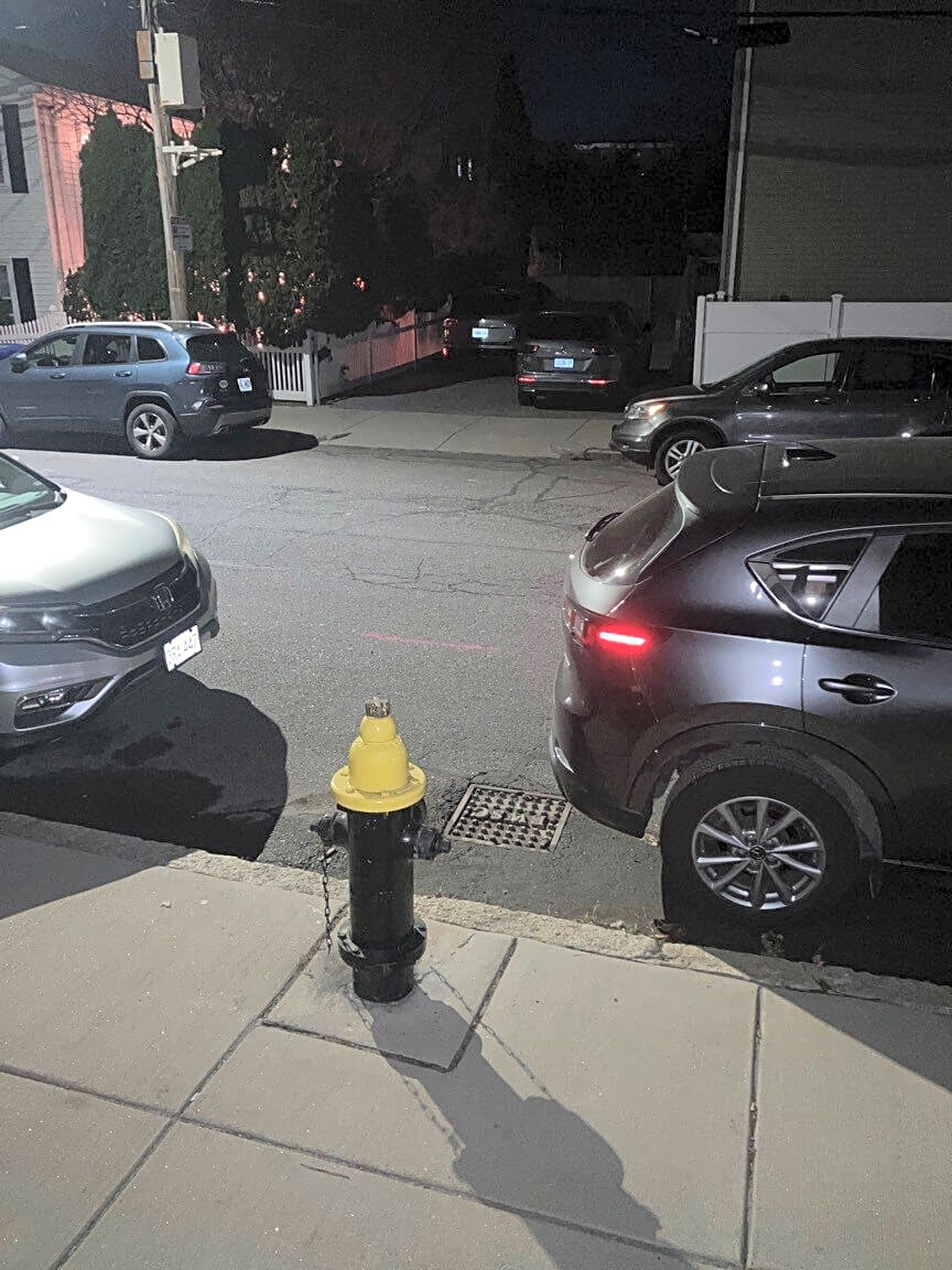 Image submitted with report