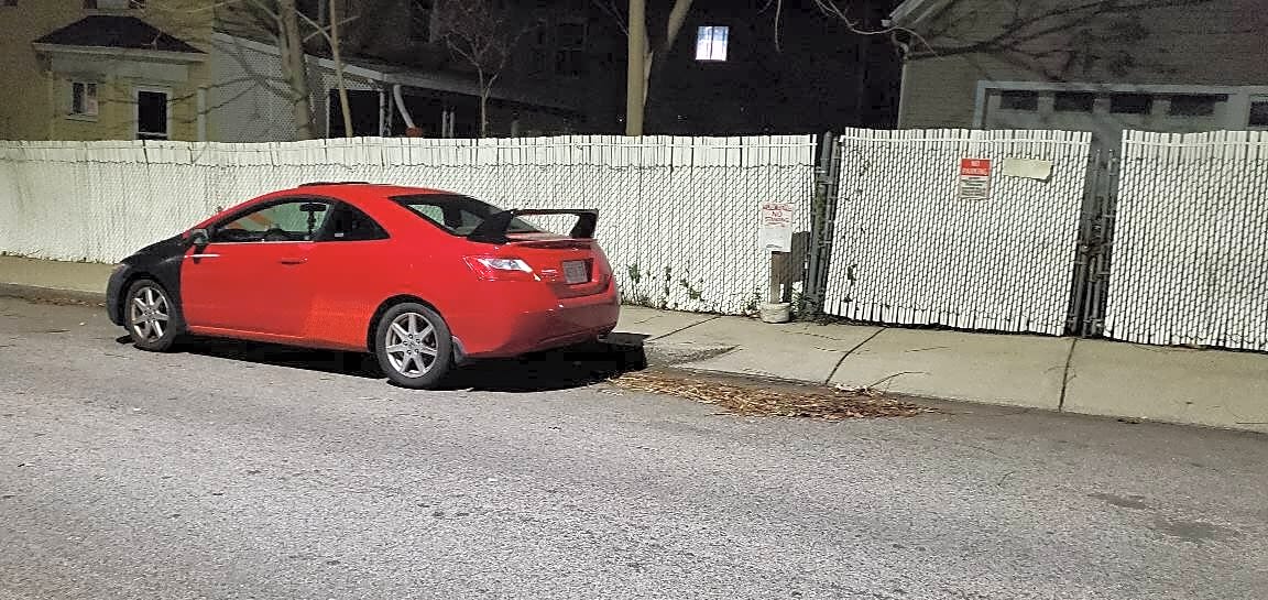 Image submitted with report