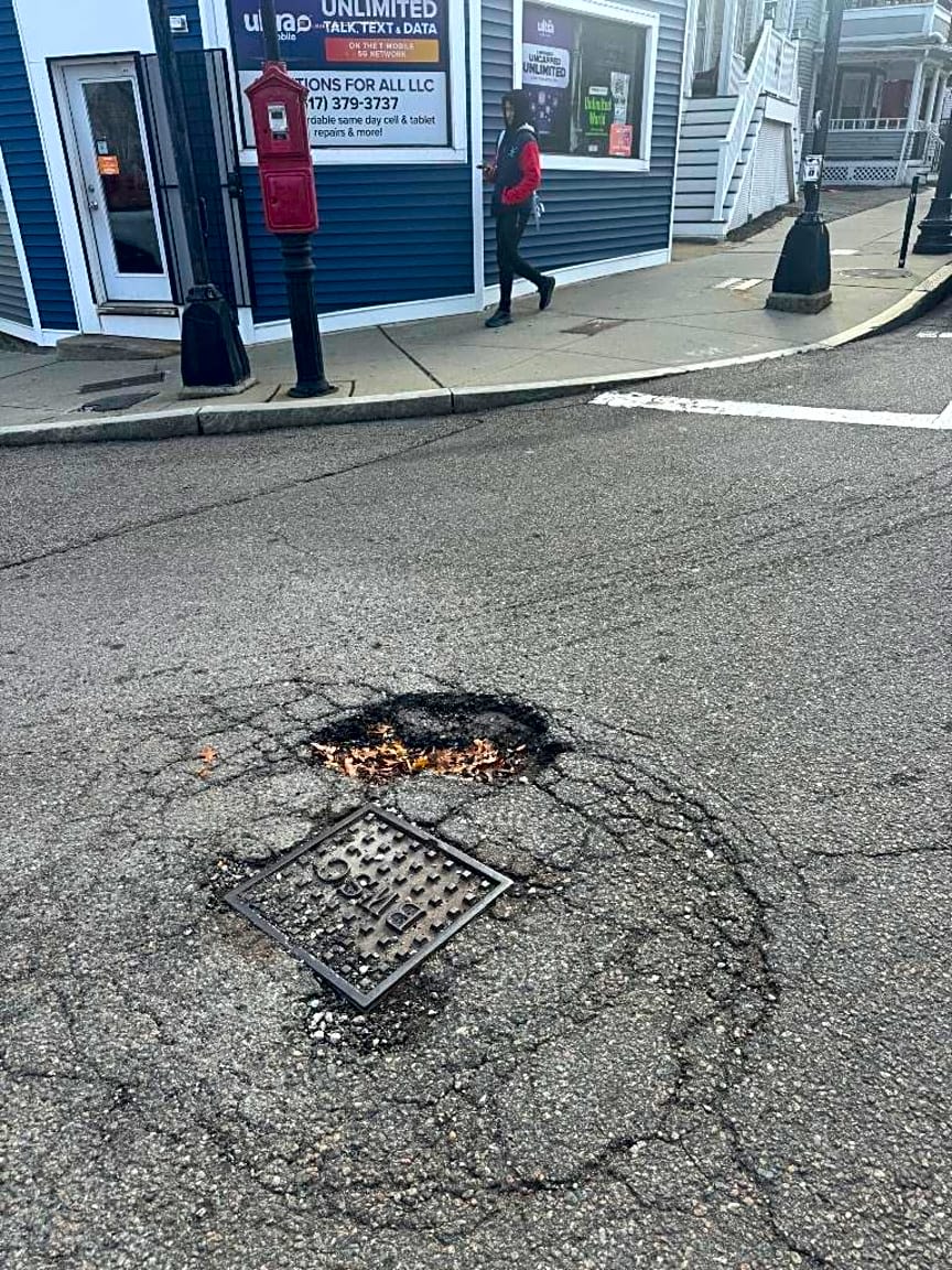 Image submitted with report