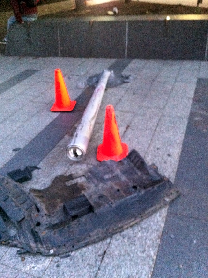 Image submitted with report