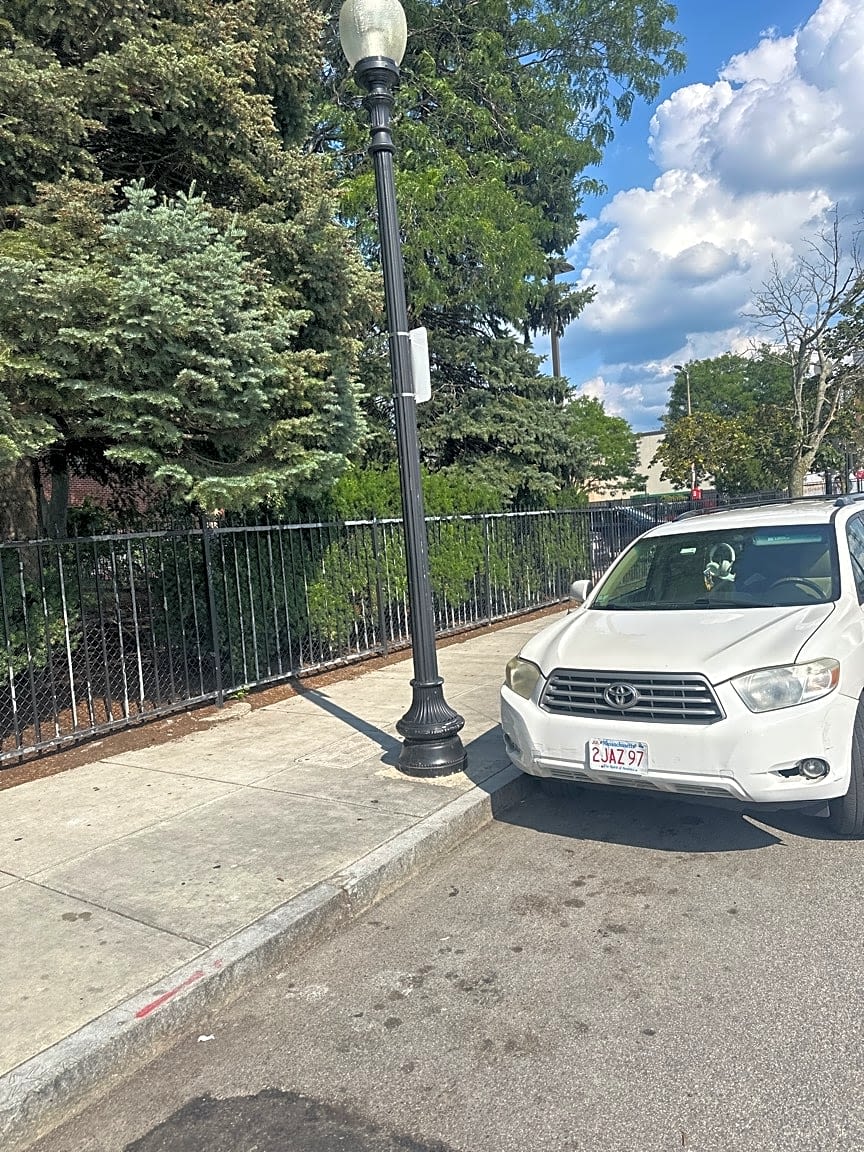 Image submitted with report