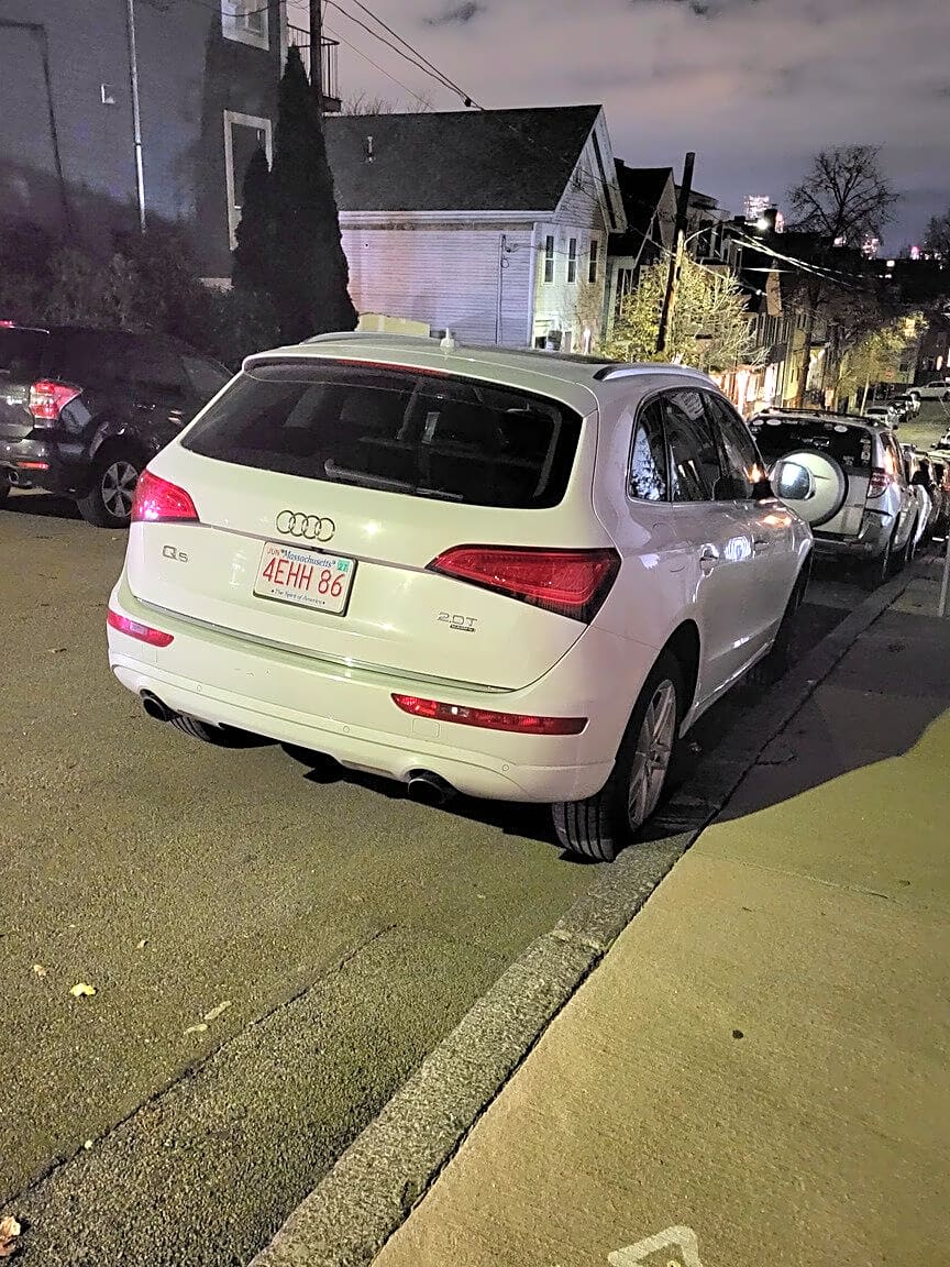 Image submitted with report