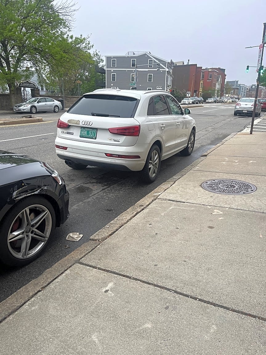 Image submitted with report