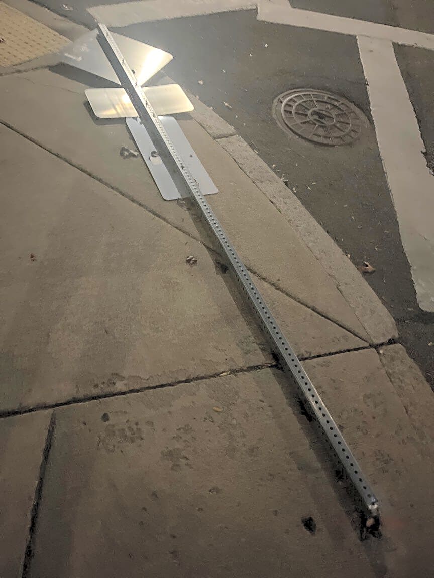 Image submitted with report